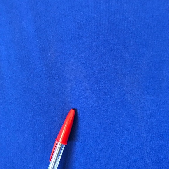 Catherines Women Maxi Dress size 1XWP Sleeveless V-Neck Blue Jersey knit Summer - Picture 12 of 16